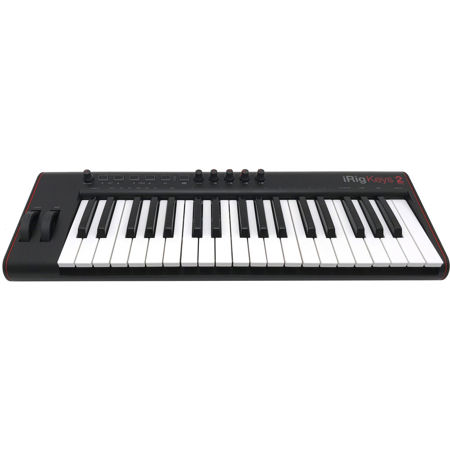 IK Multimedia iRig Keys 2 Pro USB MIDI Keyboard Controller, 37