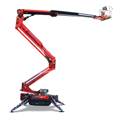 20m Electric Spider Lift Hire | TR20L | Hinowa