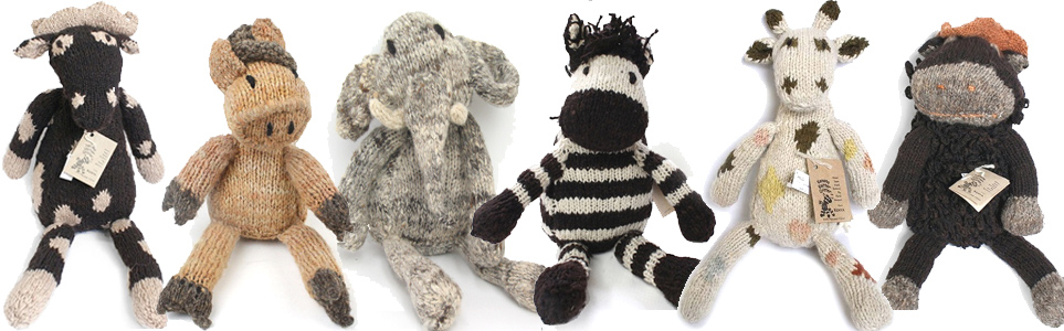 ケナナニッターズKENANA 編みぐるみニット【アフリカンスクエアー】