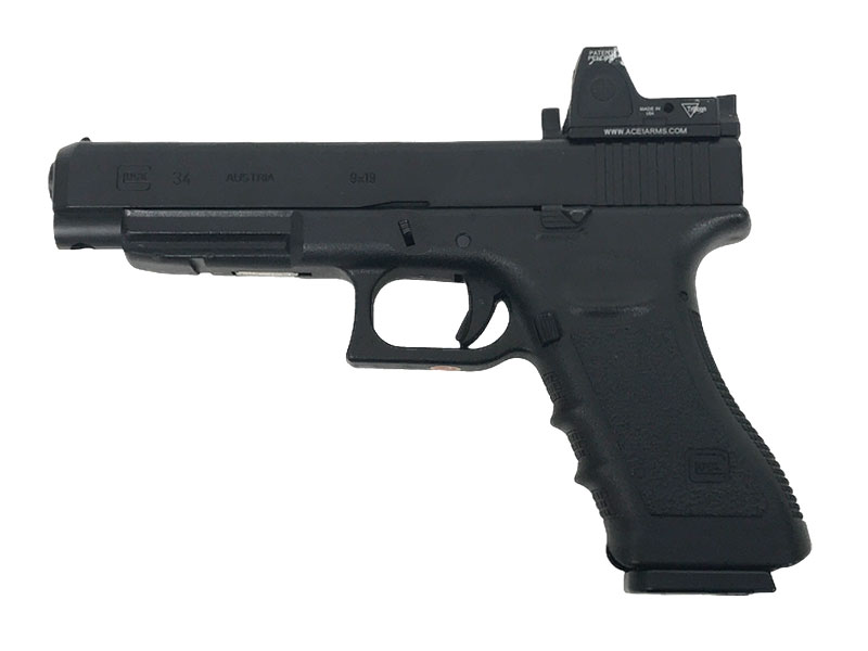 東京マルイ] グロック34 ガスブローバック セミカスタム ドットサイト