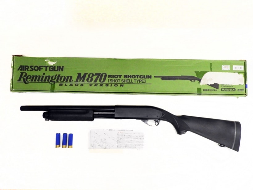 マルゼン] レミントン M870 ライアットショットガン ブラック