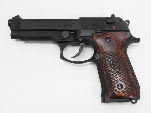 KSC] ベレッタ U.S.9mm M9 ブラックHW アルタモントグリップカスタム