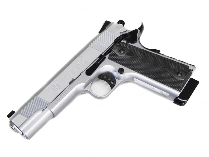 WA] SCW S&W SW1911 シルバー ガスブローバック (ジャンク)の販売