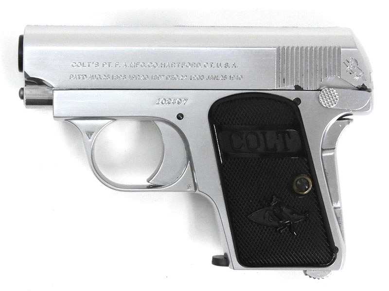コクサイ] コルト ポケット.25オート サイレンサーモデル NO.64 発火