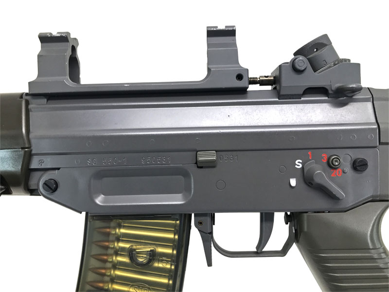 東京マルイ] SIG SG550 電動ガン コッキングレバー破損/3点バースト