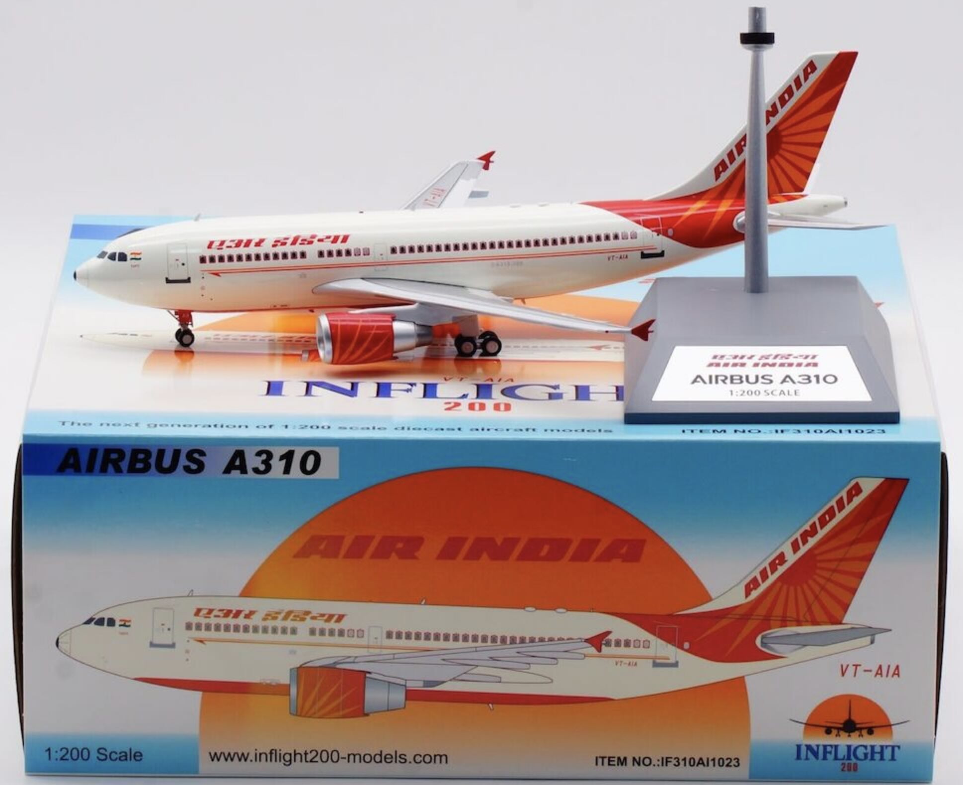 IF310AI1023 Air India A310-324 VT-AIA – Airplane Model SG