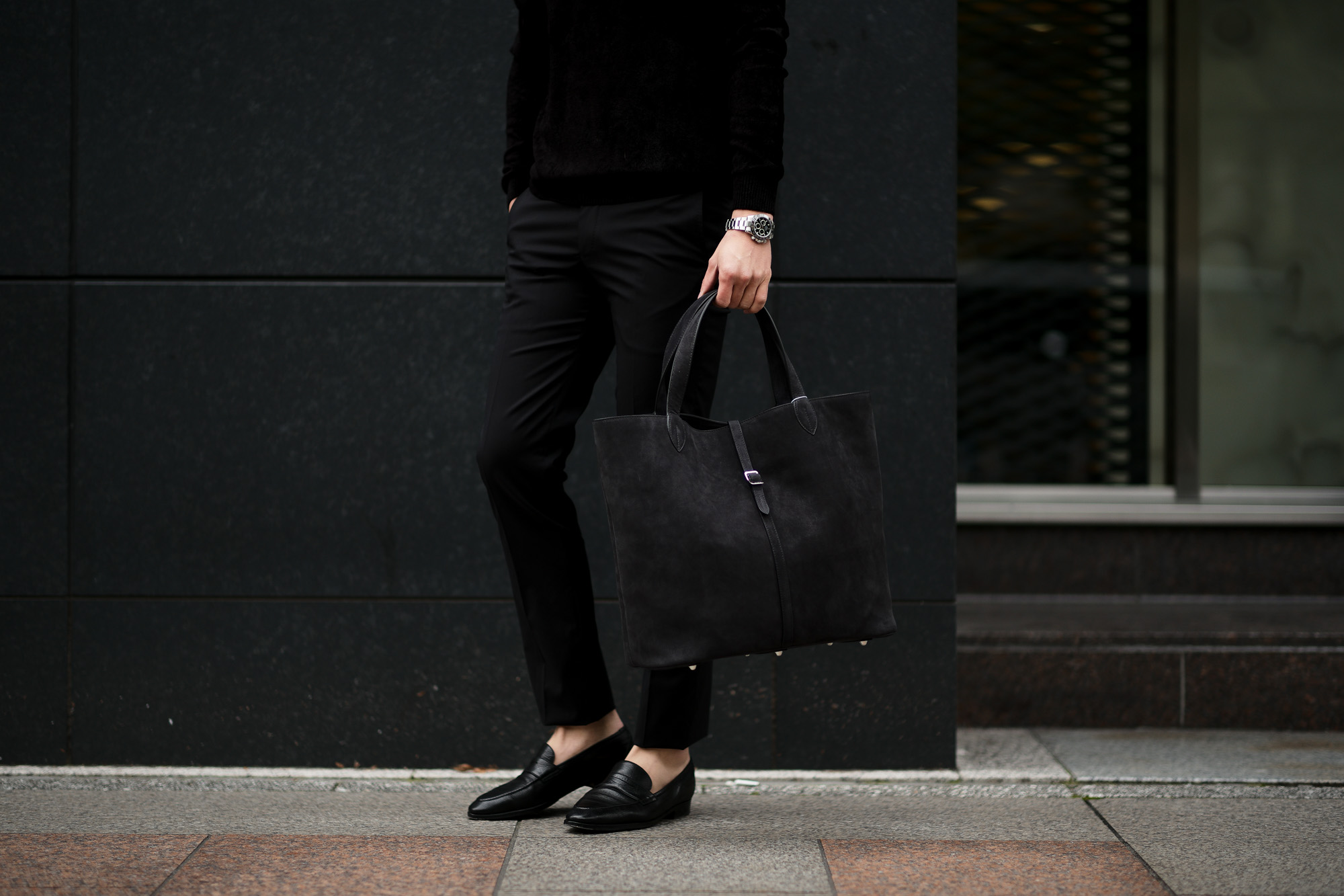 ACATE (アカーテ) KAUS (カウス) Calf Nubuck leather (カーフヌバック