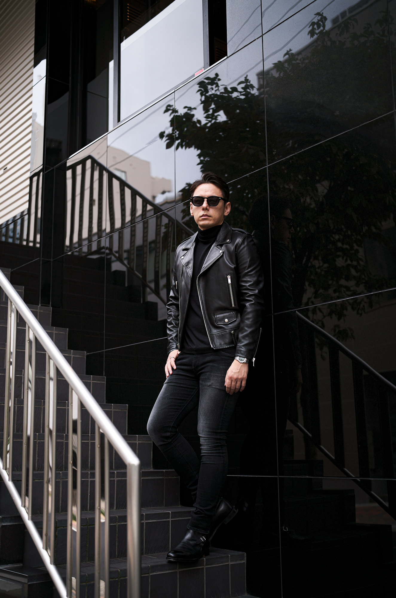 SAINT LAURENT (サンローラン) L01 MOTORCYCLE JACKET (モーター