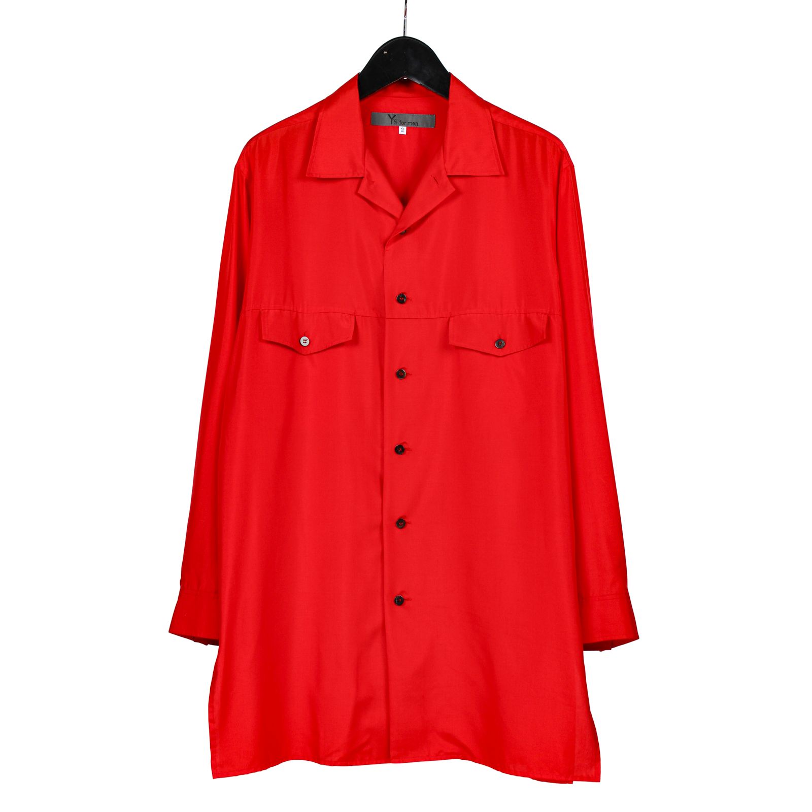 yohji yamamoto - Y's for men | FLAP POCKET SILK SHIRT / 長袖