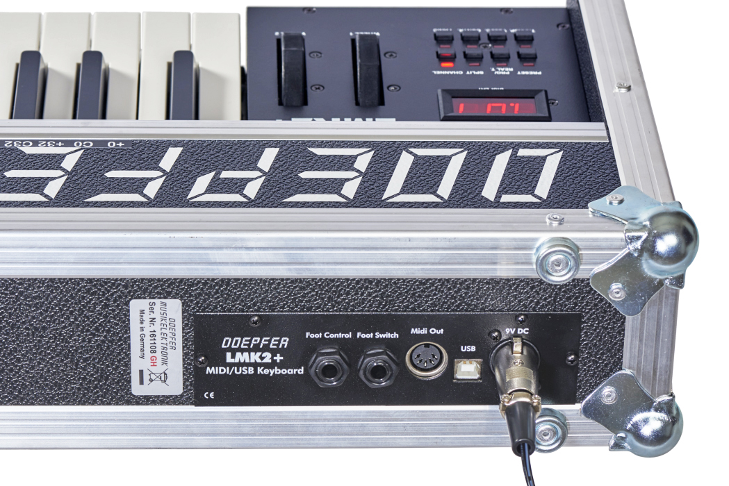 Doepfer LMK2+ 88K/GH Masterkeyboard black V1.7 USB