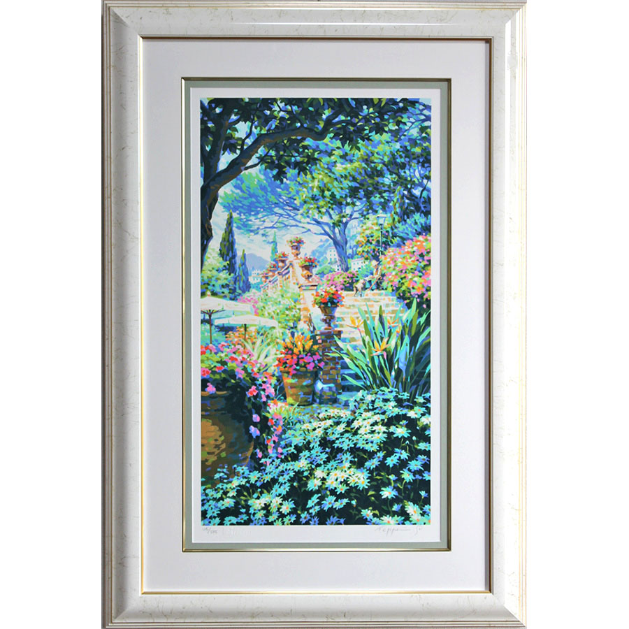 笹倉鉄平 笹倉鉄平版画 幸せな公園（Fioritura di Sicilia）｜アート