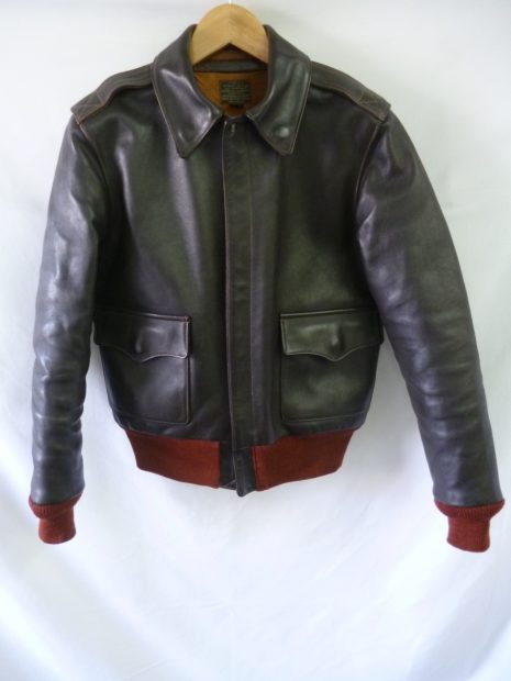 バズリクソンズ BUZZ RICKSON's A-2 M83145 初期M品番 赤リブ フライト