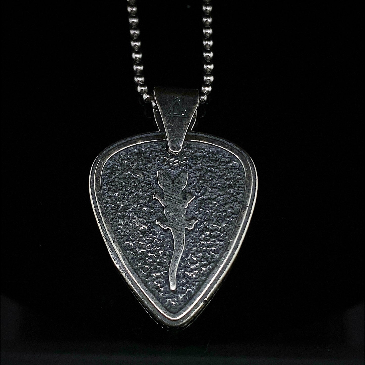 Gator Gang Guitar Pick Pendant Necklace