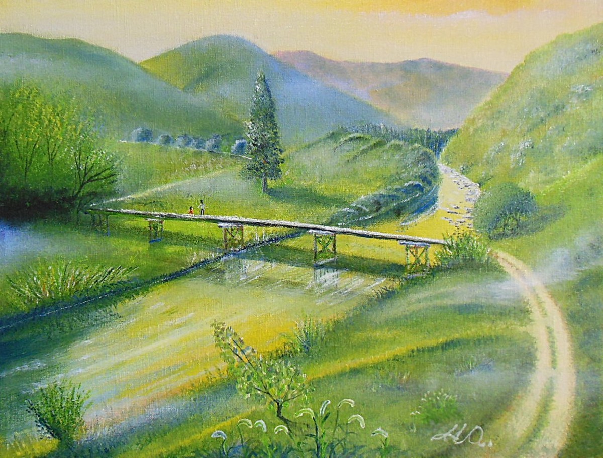 夕陽の磐梯山風景」 by 渡辺 正重｜Artmeter｜暮らしを彩るアートが