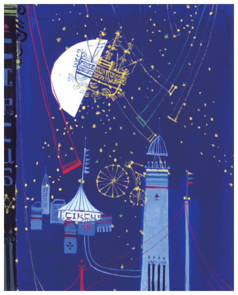 早川義孝 絵画(ダイヤモンド・スクリーニング) 星空の散歩 3920|アート