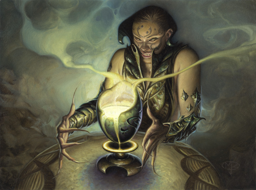 Chalice of the Void MtG Art from Masters 25, Mirrodin, Modern