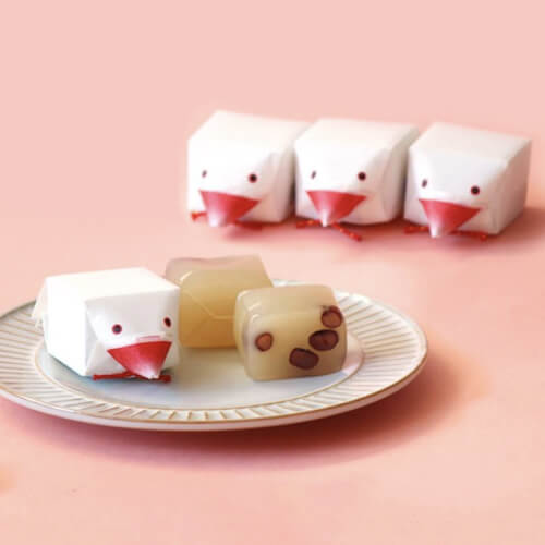 金澤文鳥 白い珈琲羊羹5個入｜能登大納言小豆・能登応援【金澤あるげん蔵】