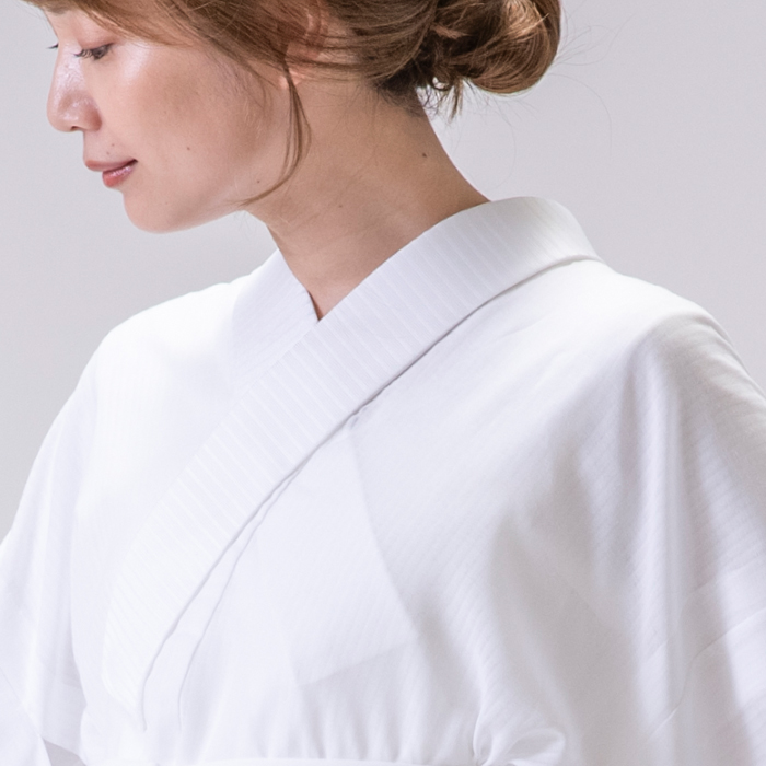 さんび夢ぎぬ 爽竹長襦袢 【縦絽】 仕立て上がり長襦袢 全5サイズ