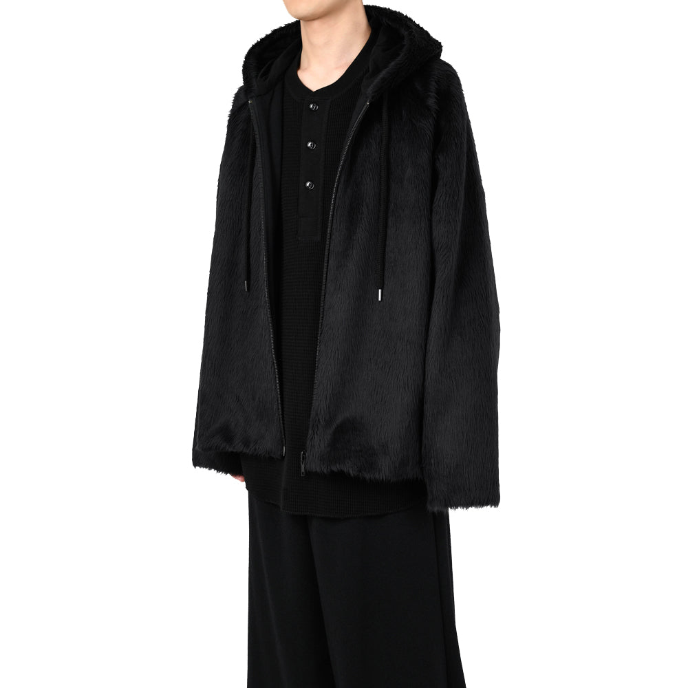 LAD MUSICIAN(ラッドミュージシャン) - SHAGGY SWEAT ZIP UP PARKA – Area