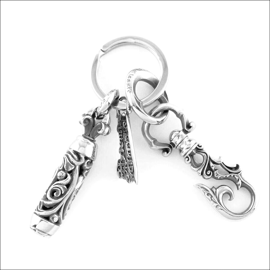 アルテミスクラシック/アカンサス キーリング ベルトフック シルバー