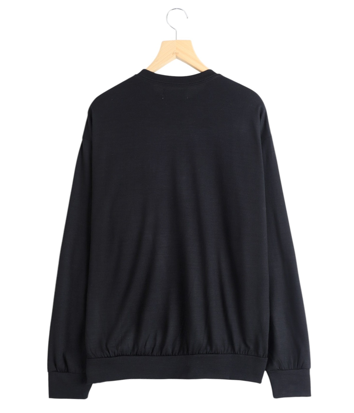 CREW NECK -2/72 WOOL SINGLE JERSEY WASHABLE- | marka(マーカ