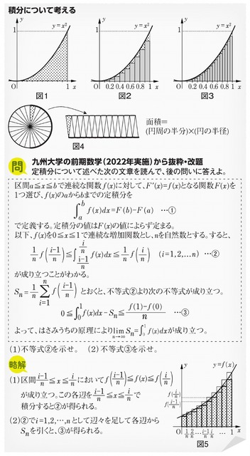 明日へのLesson）第3週：クエスチョン 積分を考える 九州大学
