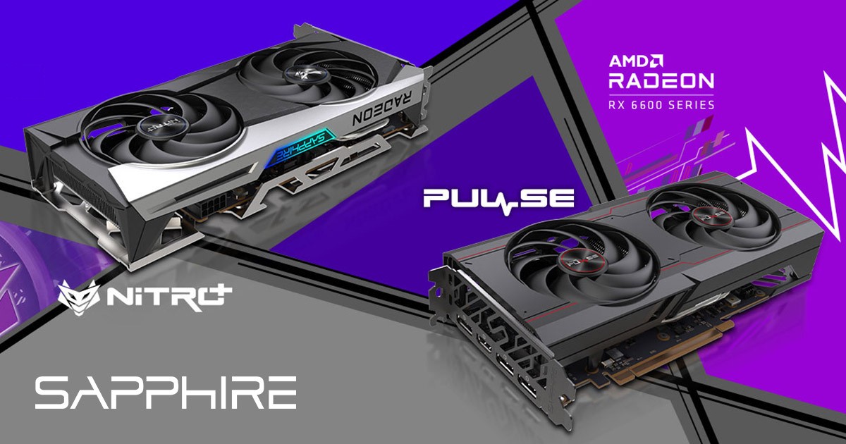AMD最新GPU、RADEON RX 6600 XTを搭載するSAPPHIRE社製グラフィック