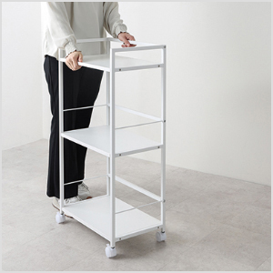 デスクワゴン3段 DWG03W | 株式会社アスカ