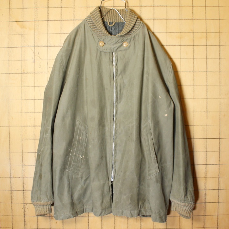 60s McGREGOR RAM JET ファラオ ジャケット メンズL相当 カーキ