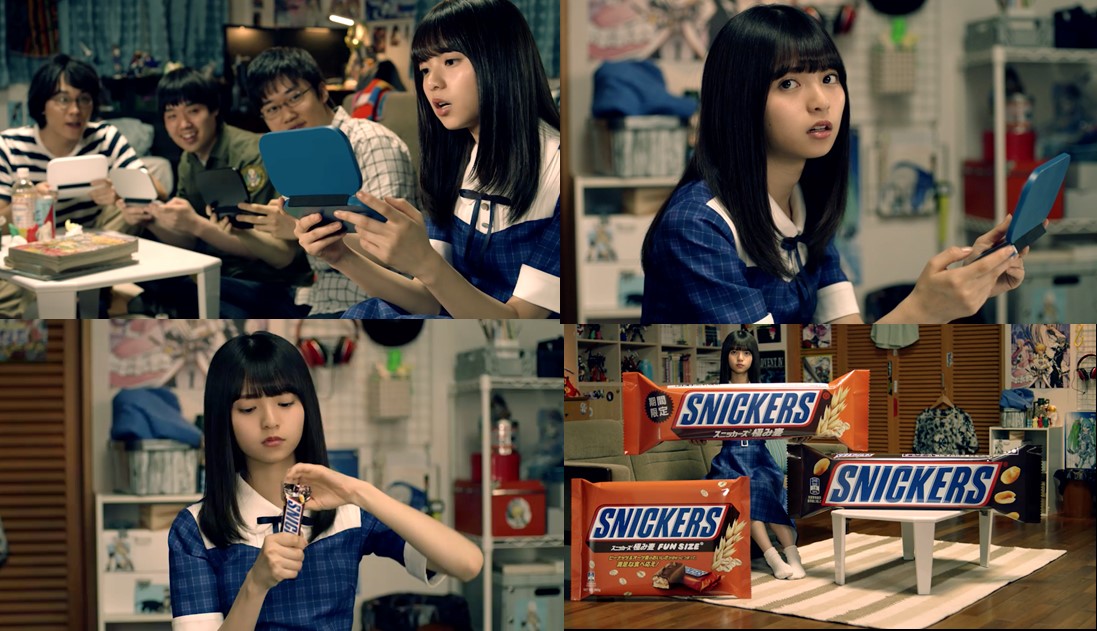 人気絶頂、乃木坂46の齋藤飛鳥を起用！ お腹が減り過ぎて、友達が毒舌