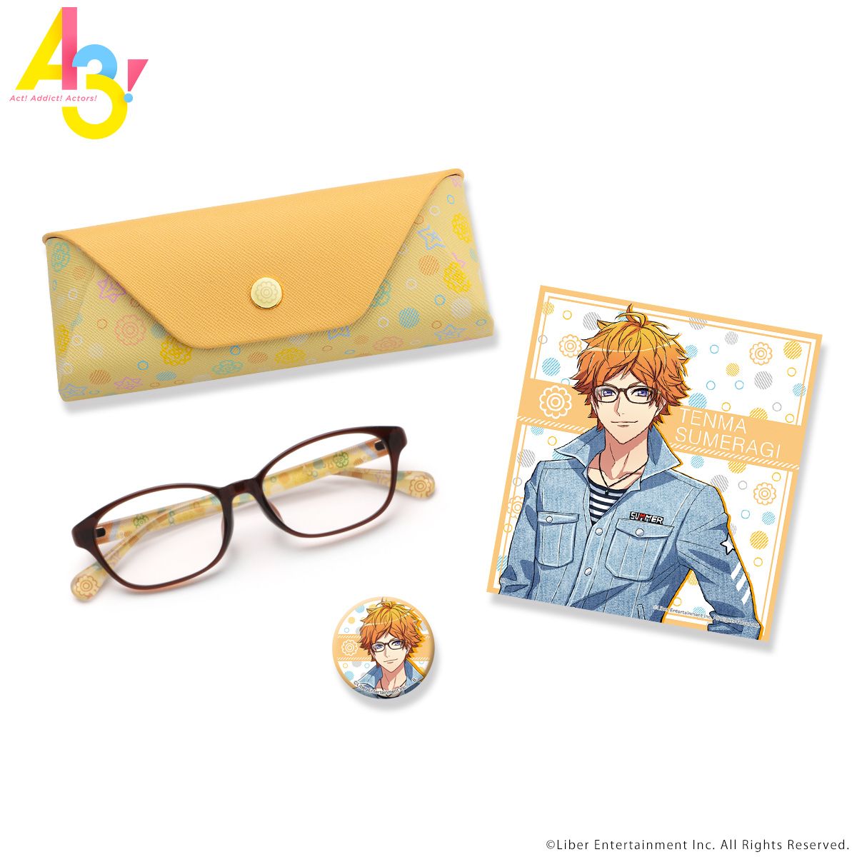 A3!×JINS×BANDAI」のコラボメガネ全20種が予約解禁！ ケースや