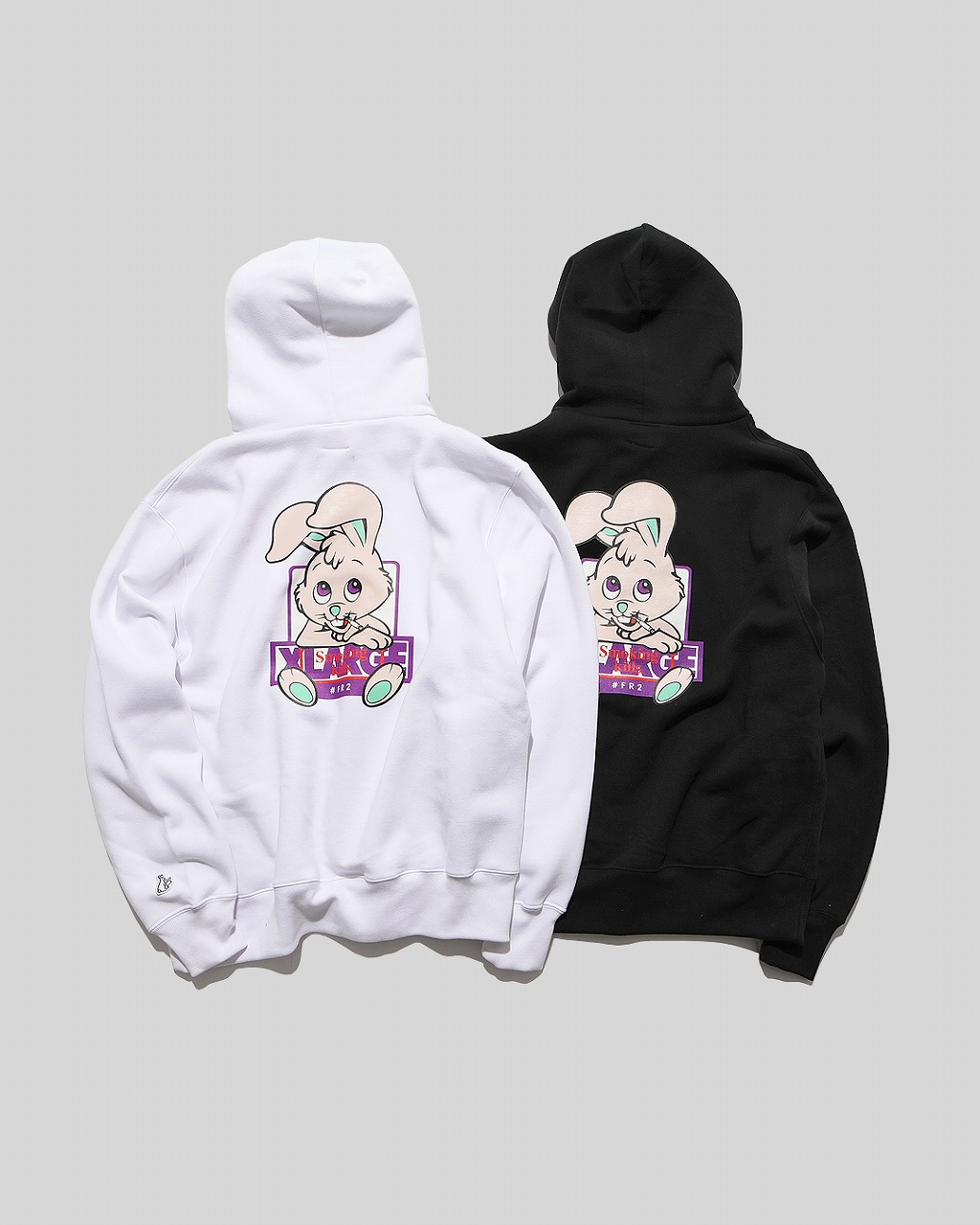 FR2とXLARGEのコラボレーション決定 Tシャツやパーカーなど計6型を1月