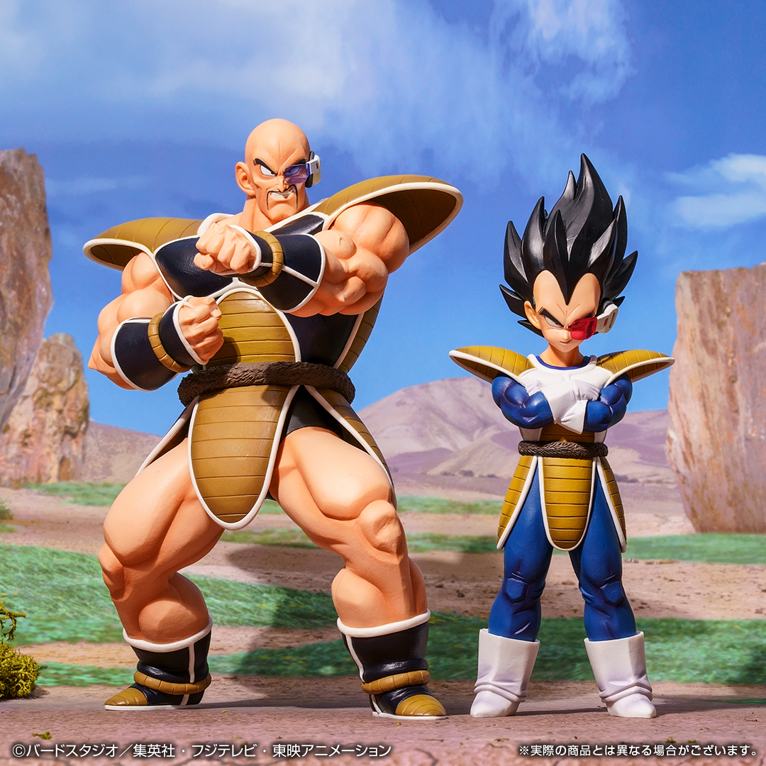 一番くじ「ドラゴンボール EX シリーズ」最新作に ベジータ、ナッパ