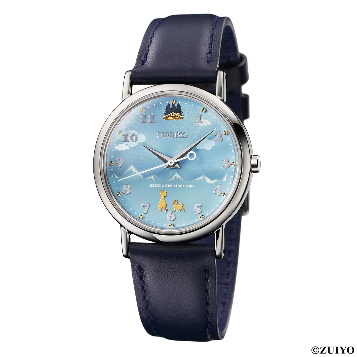 放映50周年記念『アルプスの少女ハイジ』のコラボウオッチ、新発売