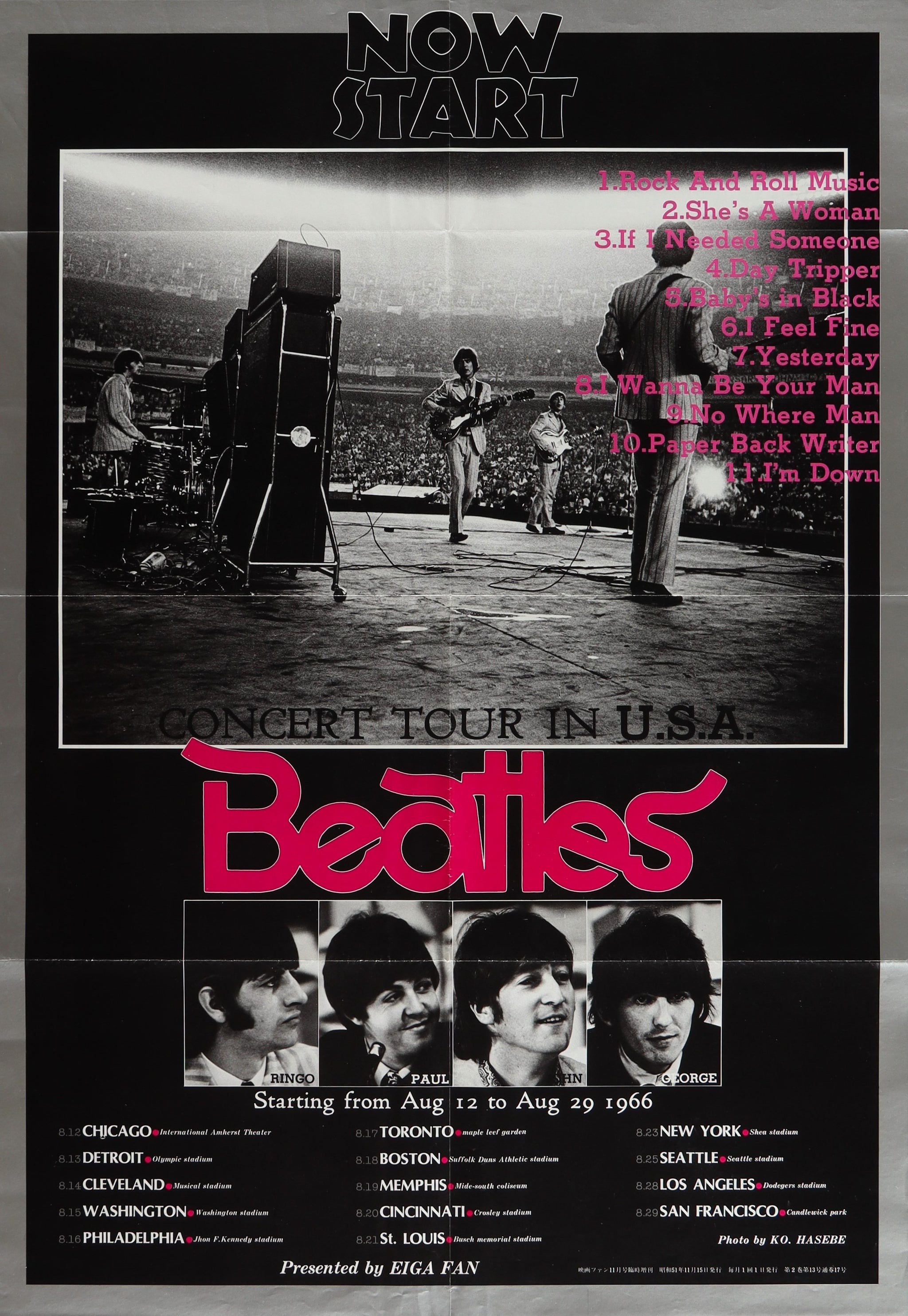 Beatles- Japanese Special Insert, Original Vintage Poster