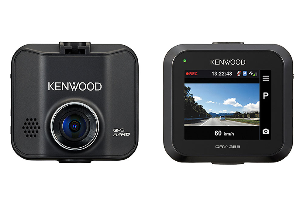 3色から選べるドラレコ】ケンウッド新製品DRV-350、フルハイビジョン
