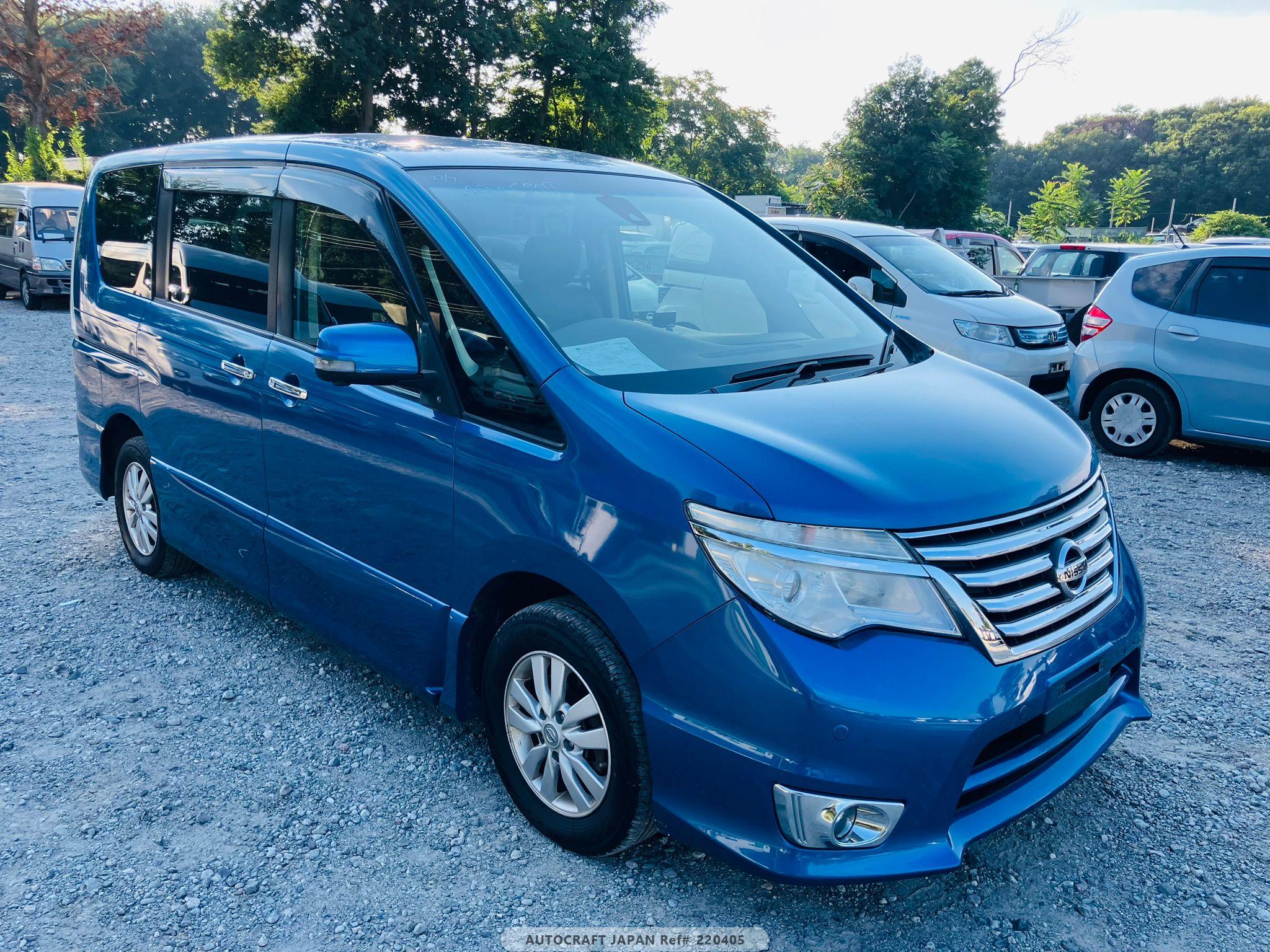 NISSAN SERENA 2016, BLUE, 1990cc - Autocraft Japan