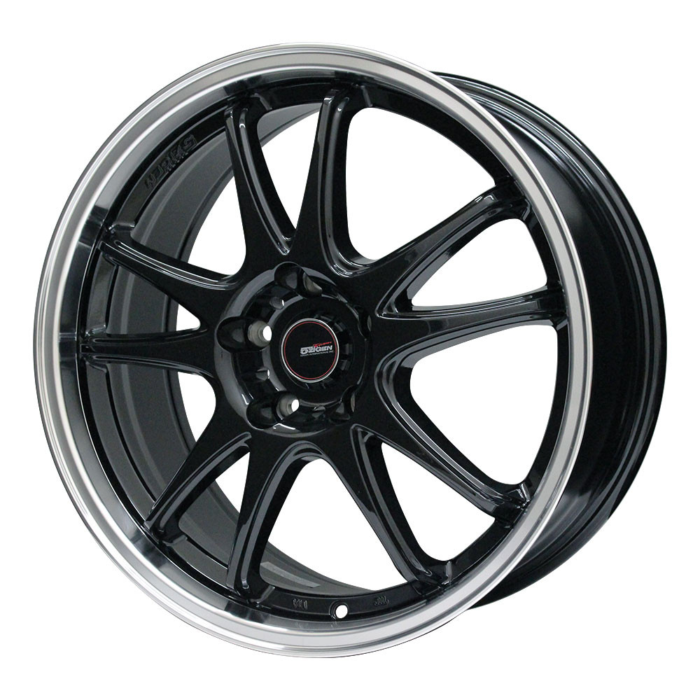 5ZIGEN PRO RACER ZR5-F 18x8.0 35 114.3x5 BK/ﾘﾑP - オートウェイ
