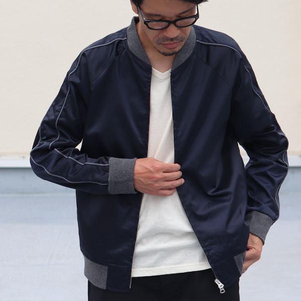 プレミアムナイロンスカA1ミリタリージャケット【MADE IN JAPAN