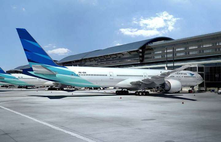 ガルーダ・インドネシア航空、羽田線ファースト初導入 10月から777-300ER