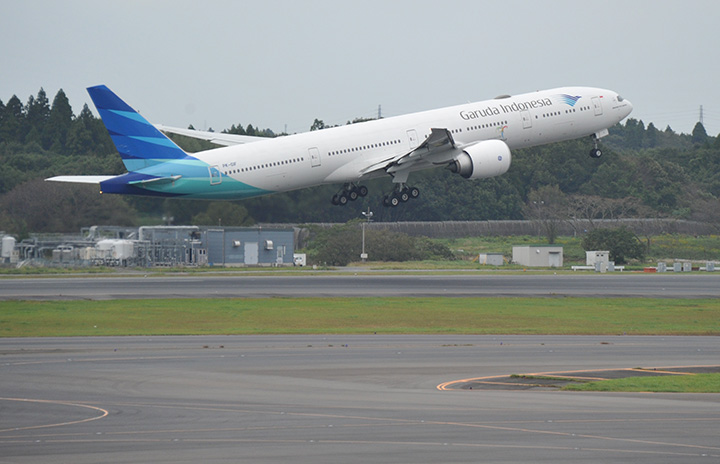 ガルーダ・インドネシア航空、羽田に777 ファースト設定、冬ダイヤから
