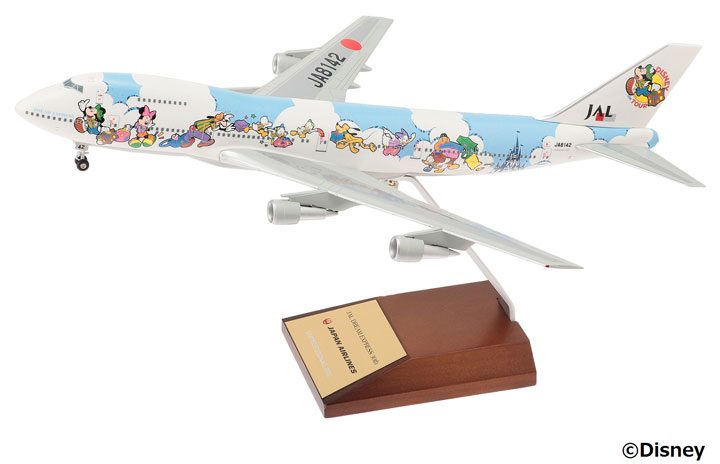 JAL、ディズニー”Dream Express”30周年で初代747模型 機内販売で