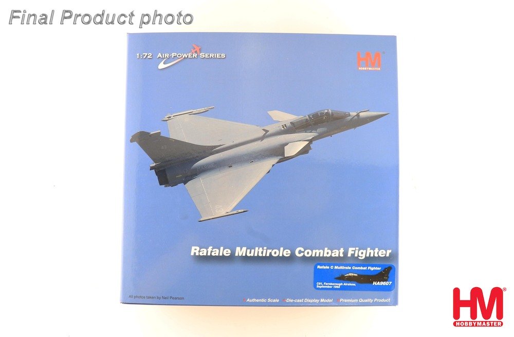 Hobbymaster HA9607 Dassault Rafale C C01, Farnborough Airshow, Se
