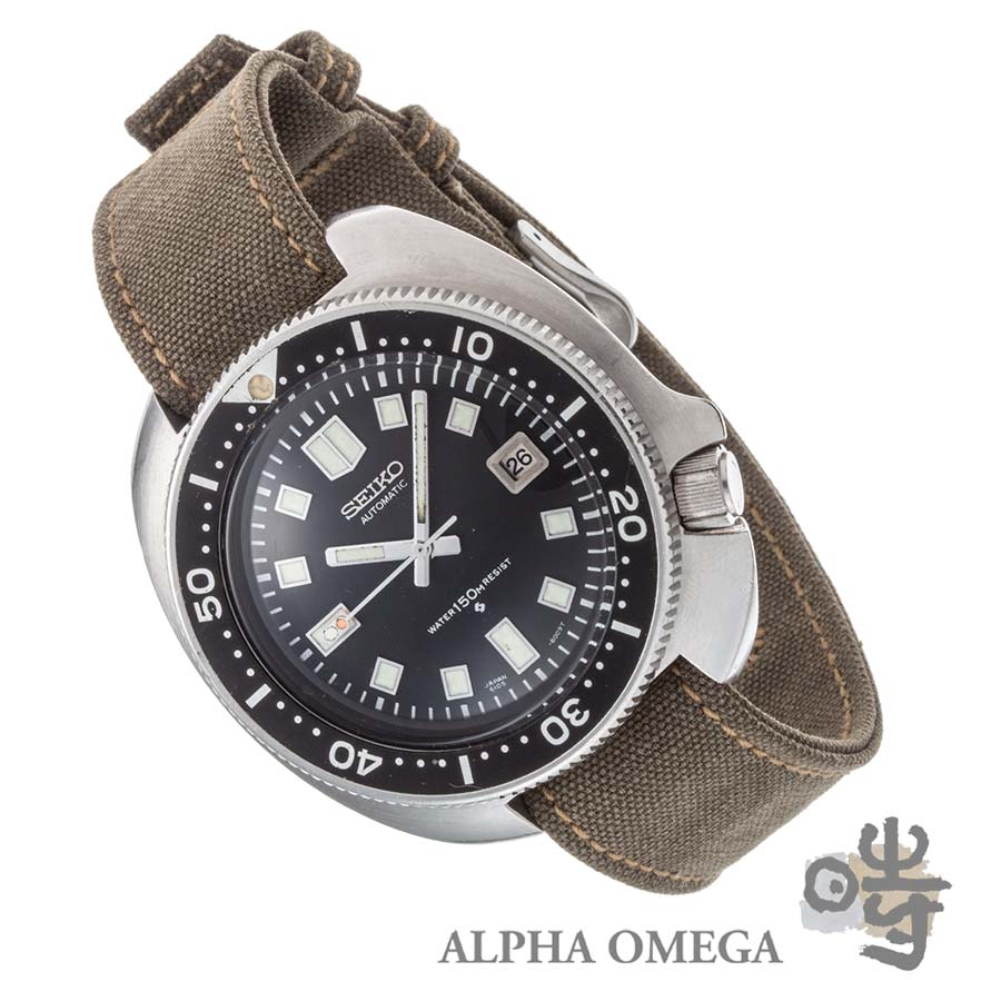 セイコー セカンドダイバー 150m 6105-8110 植村直己モデル 1974年07月