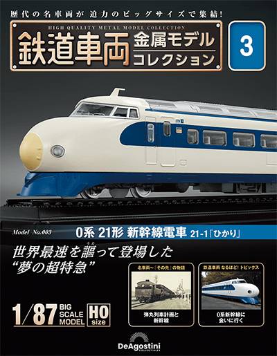 鉄道車両金属モデルコレクション ディアゴスティーニ・ジャパン バック