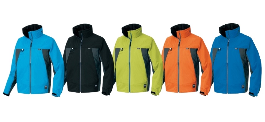 世界最高水準の防水・透湿・低結露素材の全天候型ジャケットアイトス