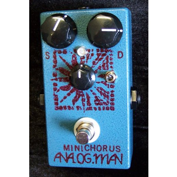 Analog Man Mini Chorus Pedal w/Mix Knob & Depth Toggle switch 販売