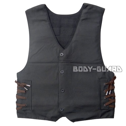 防刃防刺 Vネックベスト L【防犯グッズの販売店ボディーガード 本店】