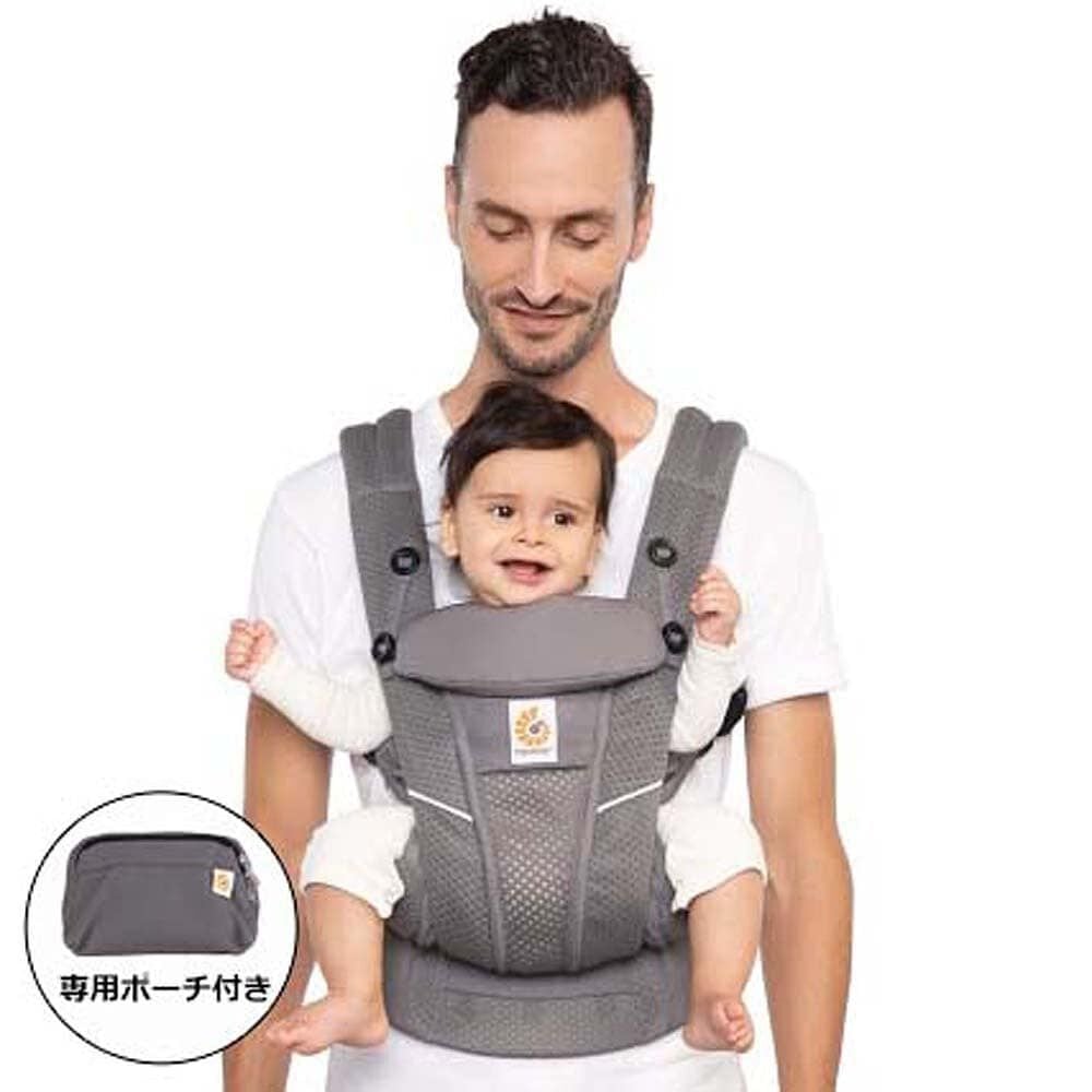 Ergobaby エルゴベビー OMNI Breeze (グラファイトグレー) 抱っこ紐