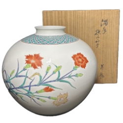 伊藤彬、【吉野花舞】、希少な額装用画集より、新品額装付 伊藤彬の